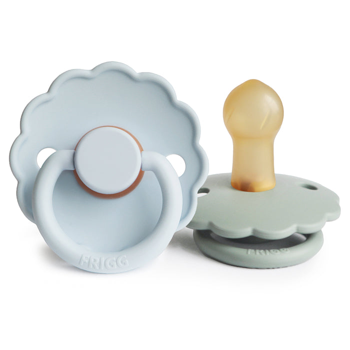 FRIGG Daisy Natural Rubber Pacifier 2-Pack - Nature Baby Outfitter