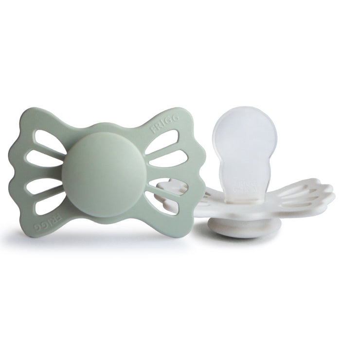 FRIGG Lucky Symmetrical Silicone Pacifier 2-Pack (6-18 Months) - Nature Baby Outfitter