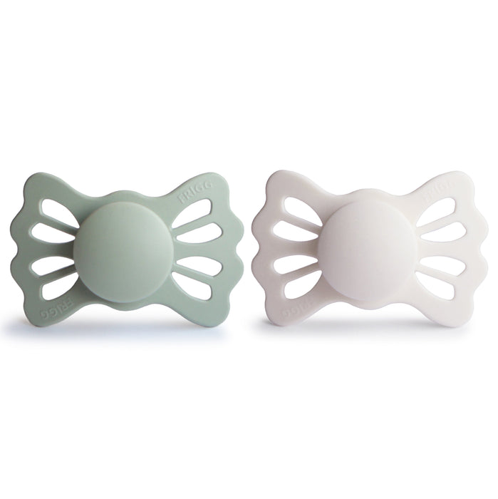 FRIGG Lucky Symmetrical Silicone Pacifier 2-Pack (6-18 Months) - Nature Baby Outfitter