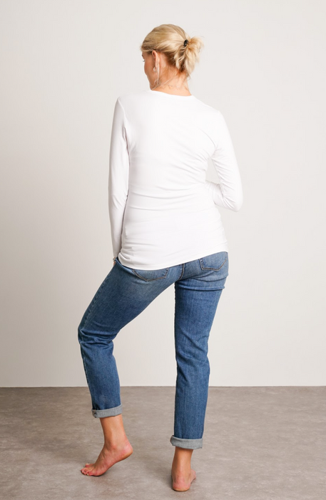 Liv Long Sleeve Crew Neck Tee