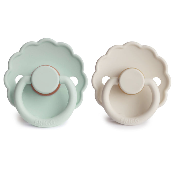 FRIGG Daisy Natural Rubber Pacifier 2-Pack - Nature Baby Outfitter