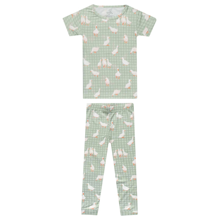 Baker 2pc Short Sleeve Pajamas with Pants