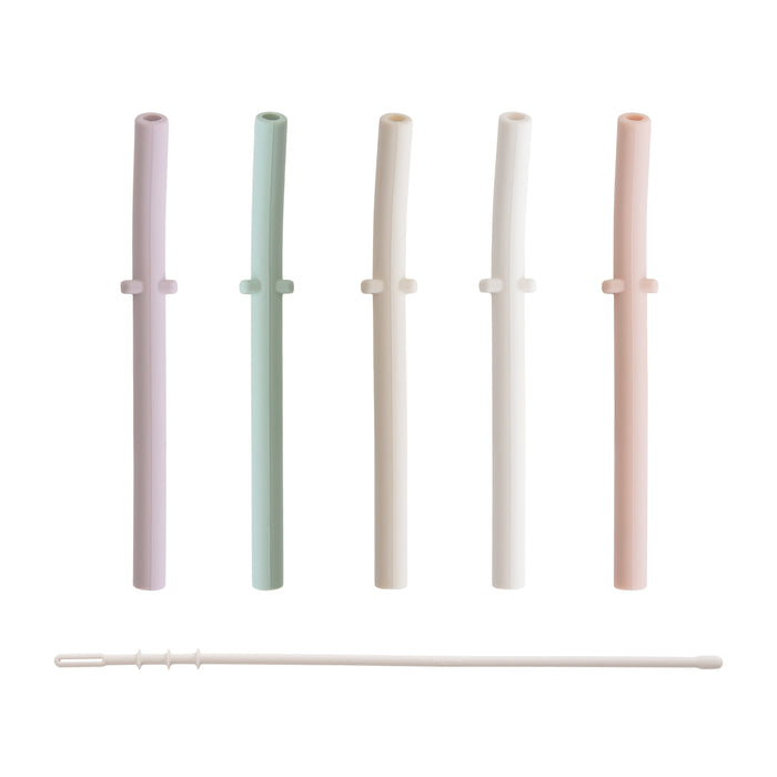 Silicone Replacement Straws - 5 Pack - Nature Baby Outfitter