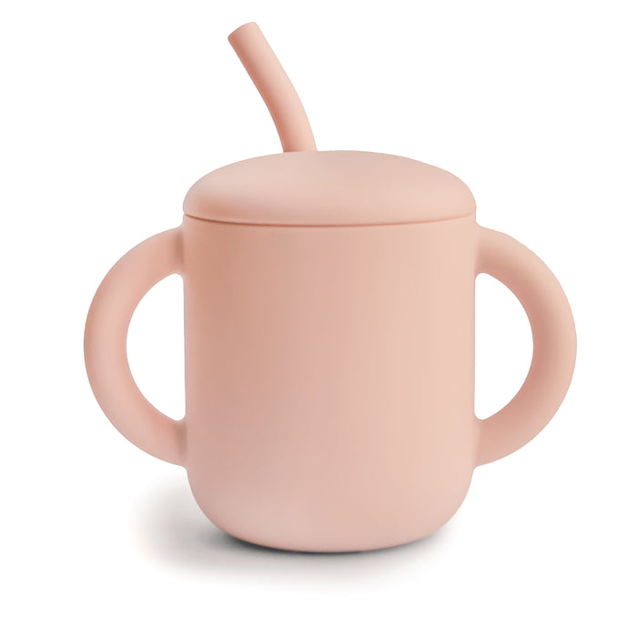 Silicone Training Cup + Straw - Nature Baby Outfitter