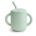 Silicone Training Cup + Straw - Nature Baby Outfitter