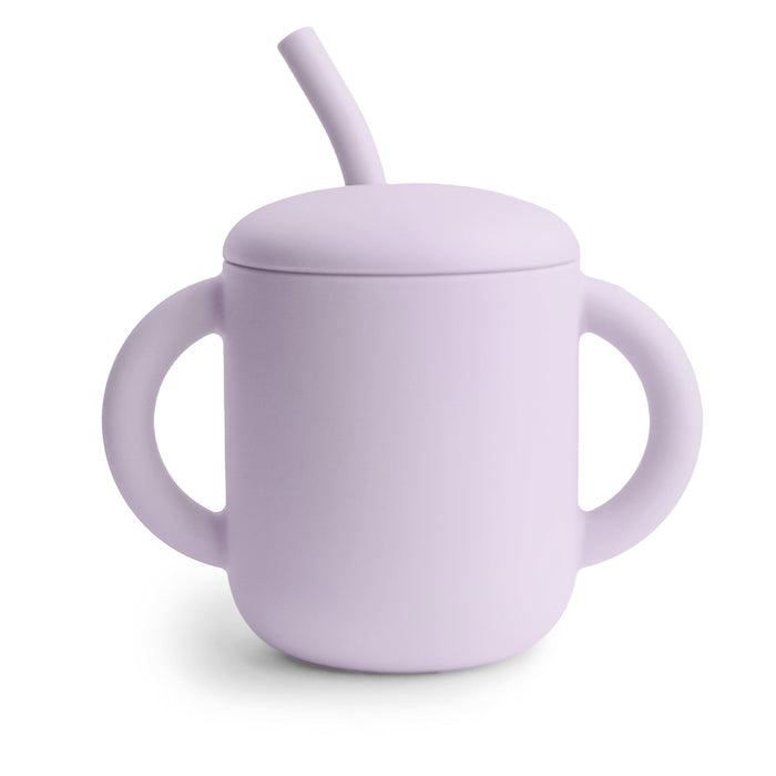 Silicone Training Cup + Straw - Nature Baby Outfitter
