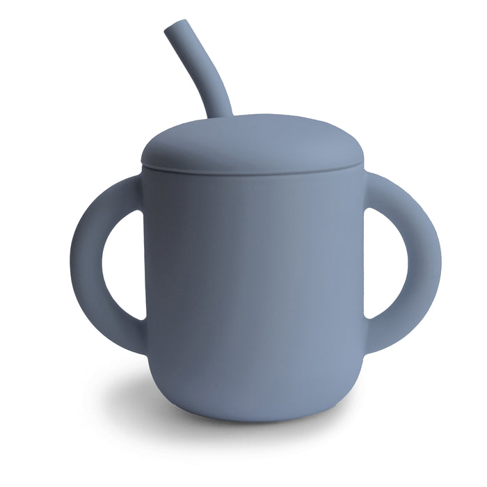 Silicone Training Cup + Straw - Nature Baby Outfitter