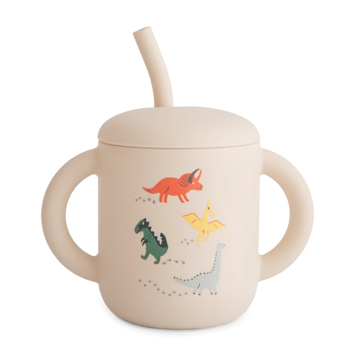 Silicone Training Cup + Straw - Nature Baby Outfitter
