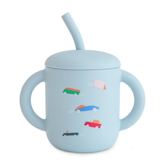 Silicone Training Cup + Straw - Nature Baby Outfitter
