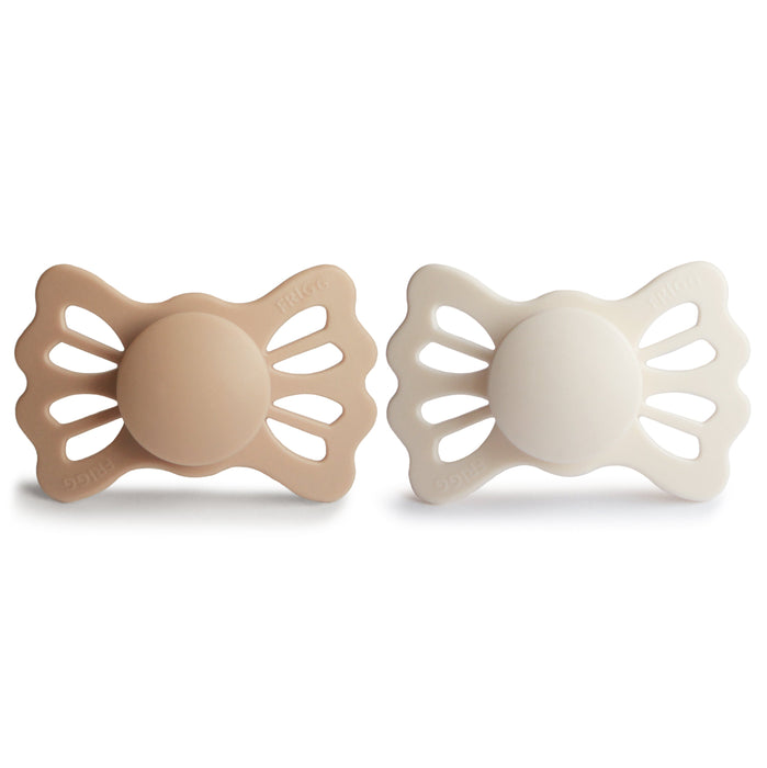 FRIGG Lucky Symmetrical Silicone Pacifier 2-Pack (6-18 Months) - Nature Baby Outfitter