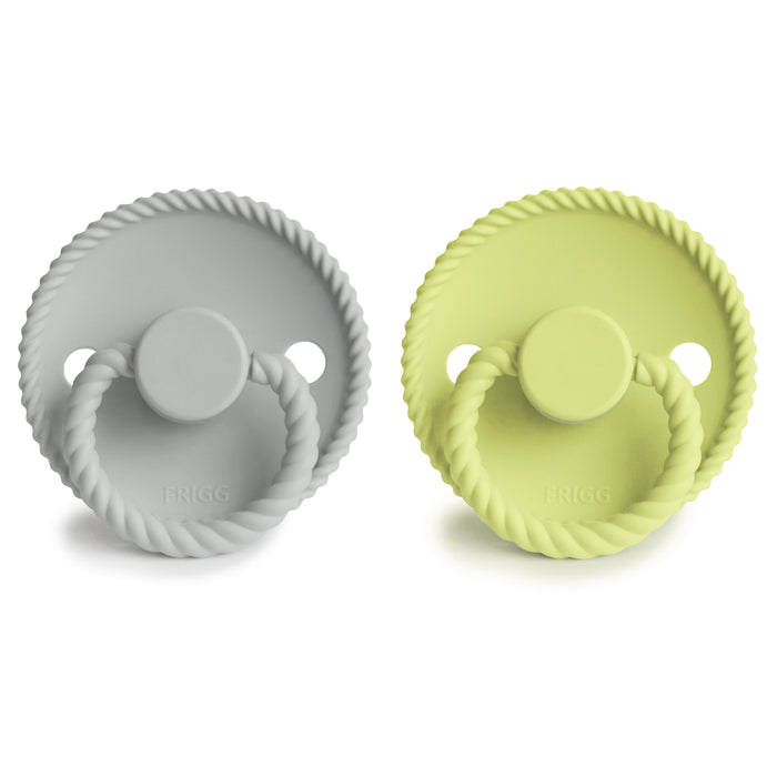FRIGG Rope Silicone Pacifier 2-Pack - Nature Baby Outfitter