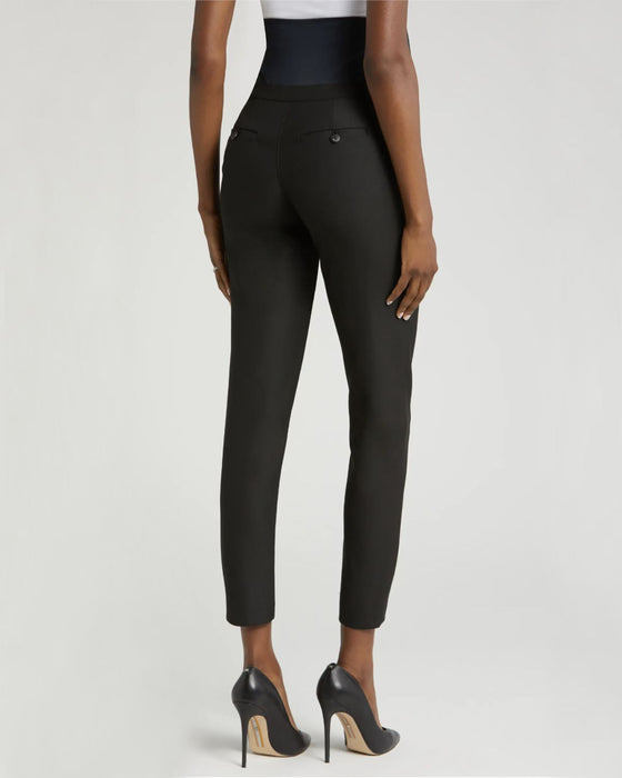 Slim Leg Maternity Work Pants in Black - Nature Baby Outfitter