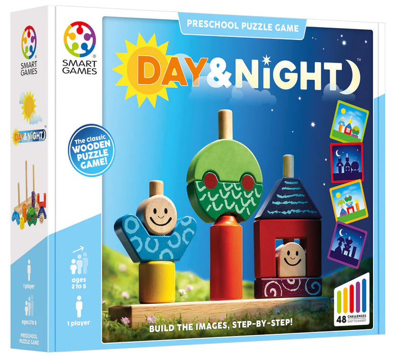 Day & Night Wooden Puzzle Game