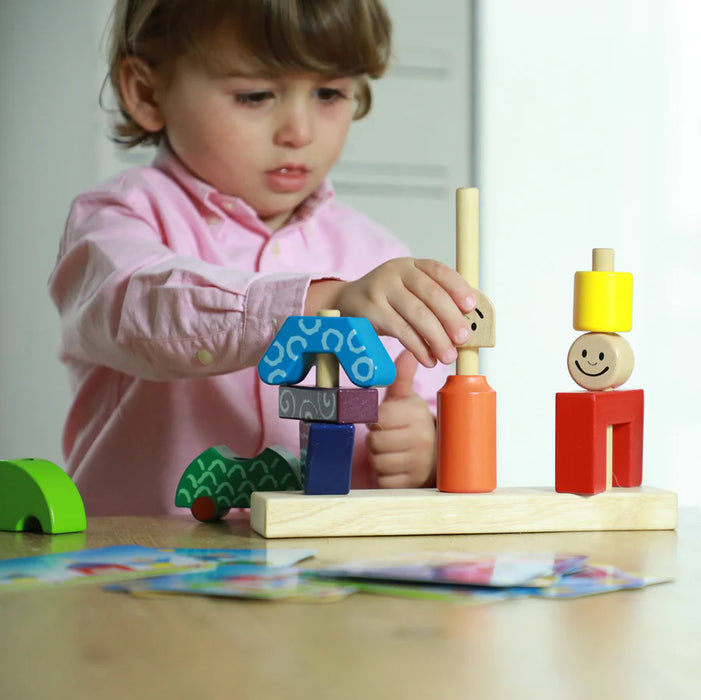 Day & Night Wooden Puzzle Game