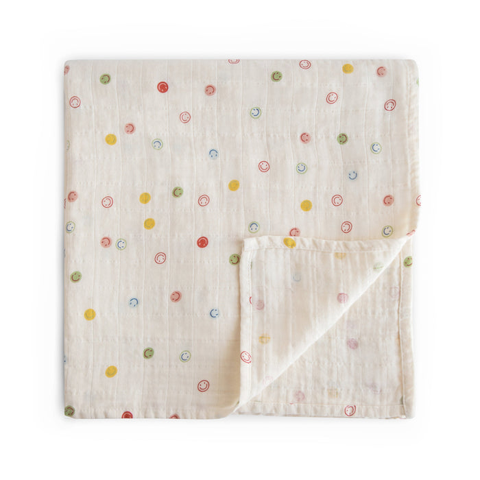 Organic Cotton Muslin Swaddle Blanket - Nature Baby Outfitter