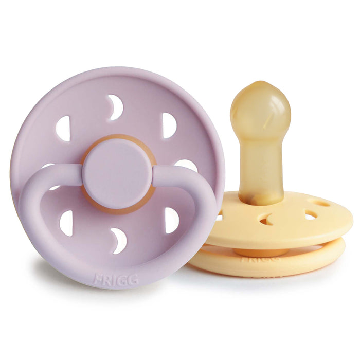 FRIGG Moon Natural Rubber Pacifier 2-Pack - Nature Baby Outfitter