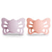 FRIGG Butterfly Anatomical Silicone Pacifier 2-Pack (0-6 Months) - Nature Baby Outfitter