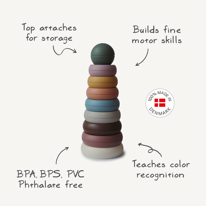 Stacking Rings Toy - Nature Baby Outfitter