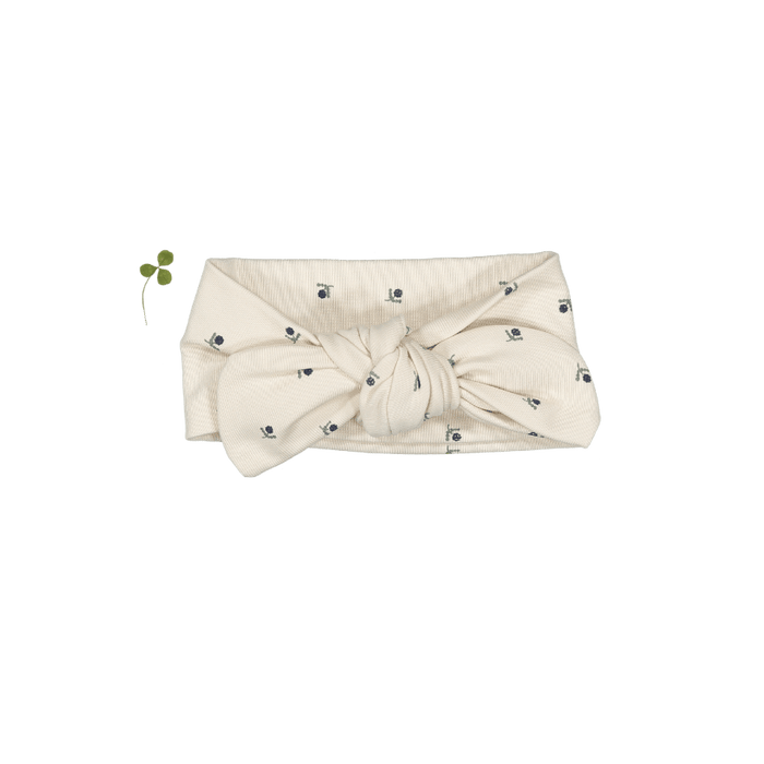 The Printed Headband - Mini Stitch Blue