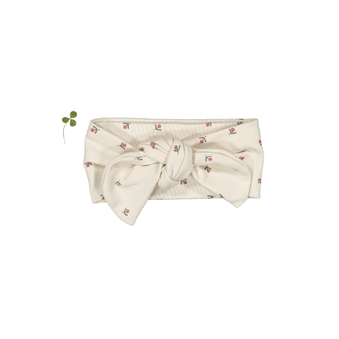 The Printed Headband - Mini Stitch Red