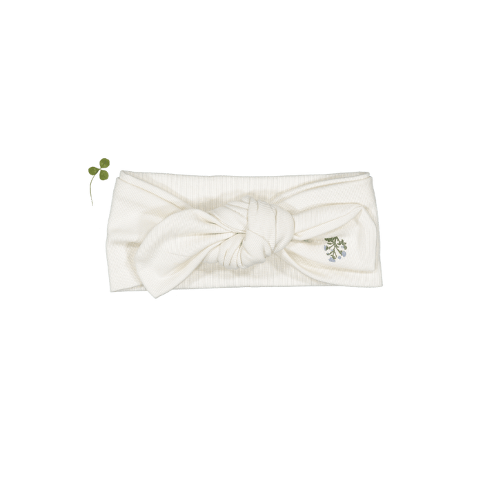 The Printed Headband - Zara Embroider Blue