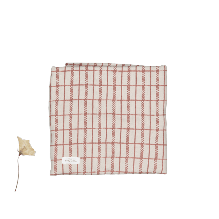 The Printed Blanket - Mauve Check