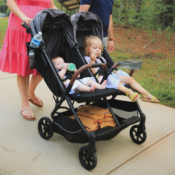 Strolee Double Stroller Bundle