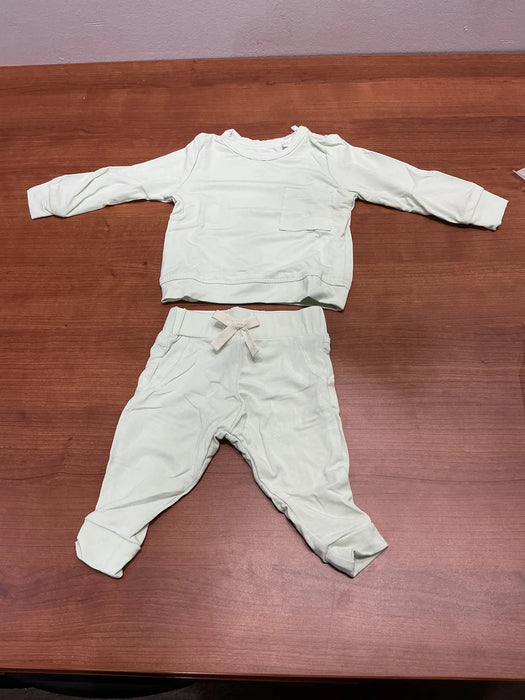 Sugar & Maple Two Piece Jogger Set Spring Green