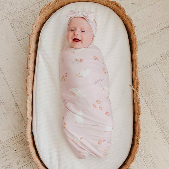 Gigi Knit Swaddle Blanket