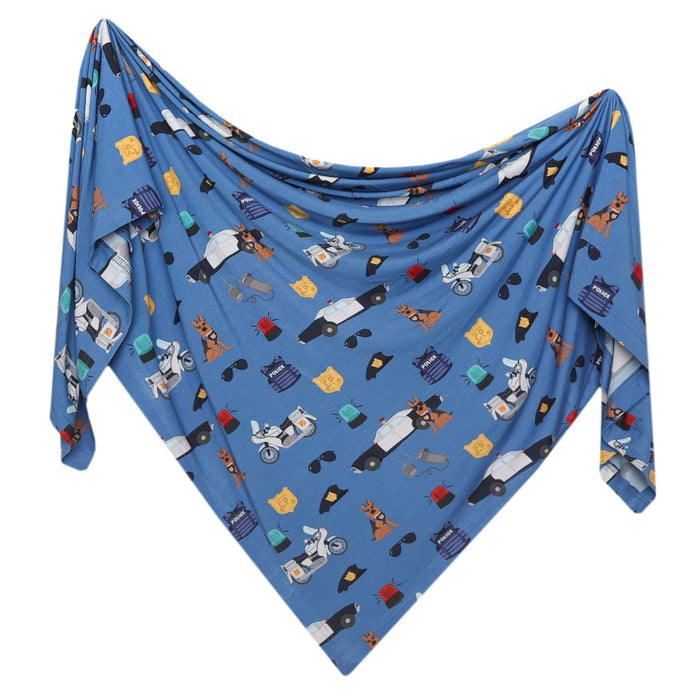 Policemen Bamboo Swaddle Blanket