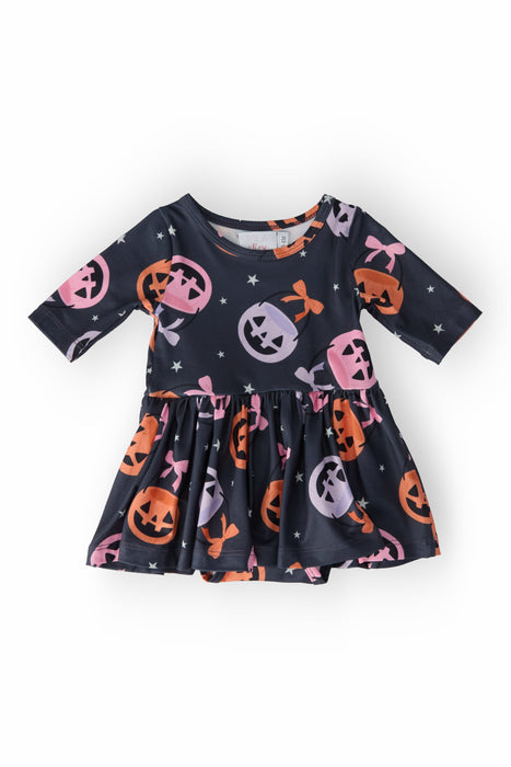 Sweet Tooth 3/4 Sleeve Twirl Bodysuit
