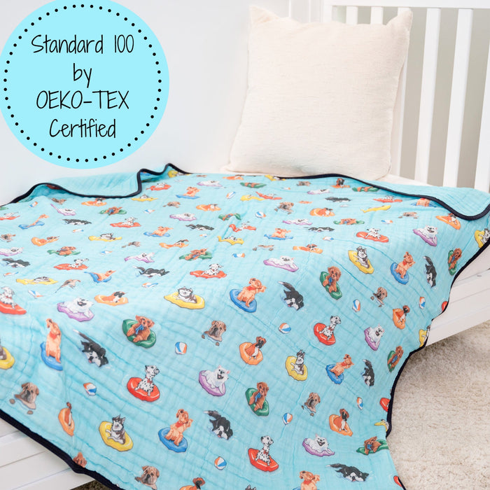 Poolside Pups Quilt