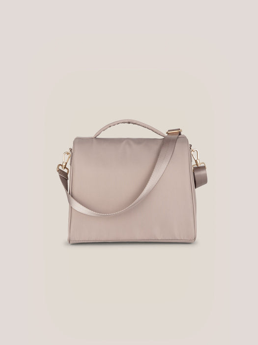 Insulated Bottle Bag - Taupe