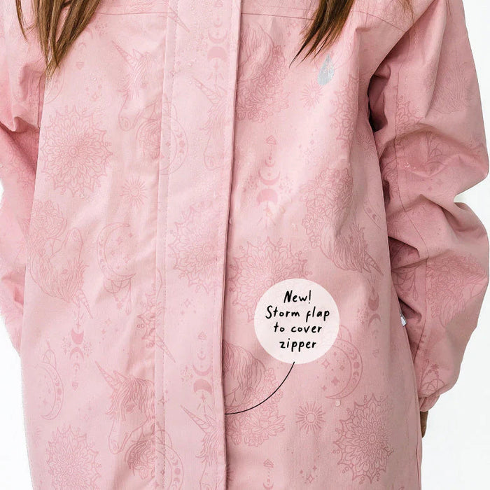 Dusky Pink Color Changing Splashmagic Storm Jacket