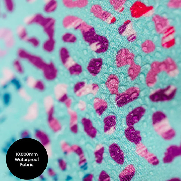 Rainbow Leopard All Weather Waterproof & Windproof Eco Hoodie