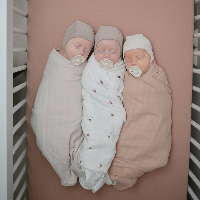 Organic Cotton Muslin Swaddle Blanket - Nature Baby Outfitter