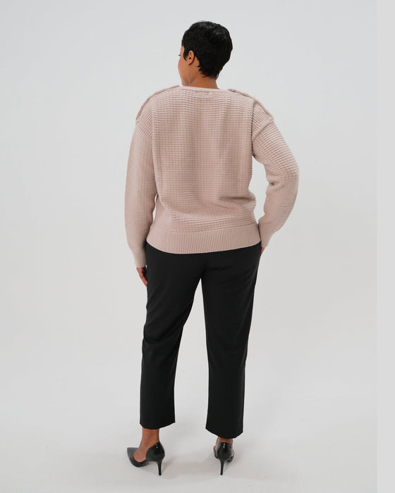 Elizabeth Under Belly Maternity Pants in All-Season Wool - Nature Baby Outfitter