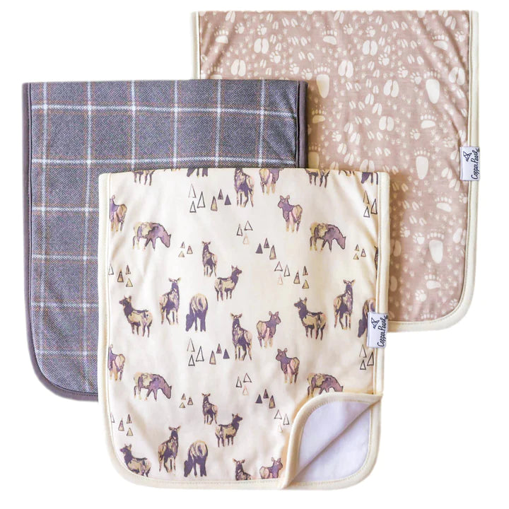 Timber Burp Cloth Set — Nature Baby Outfitter