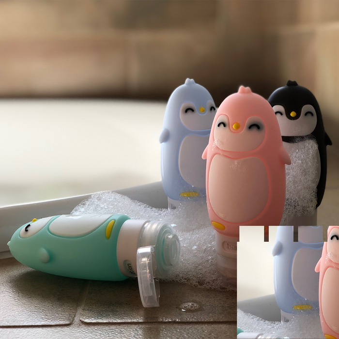 Kanga Care Travel Buddiez - Penguin Family (4 pack)