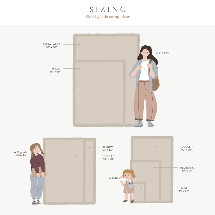 DREAM RECEIVING BLANKETS