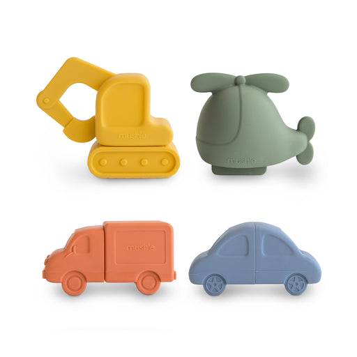 Vehicles Mold Free Bath Play Set - Nature Baby Outfitter