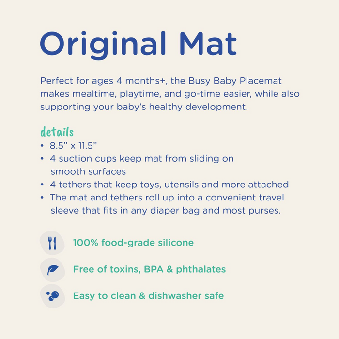 Original Mat with Toy Straps