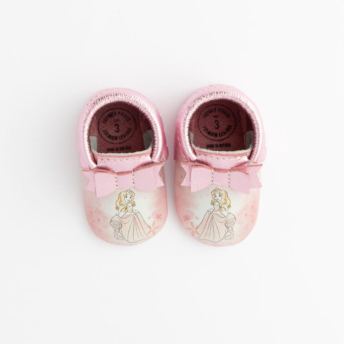 Watercolor Aurora Bow Baby Shoe - Nature Baby Outfitter