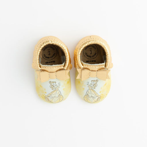 Watercolor Belle Bow Baby Shoe - Nature Baby Outfitter