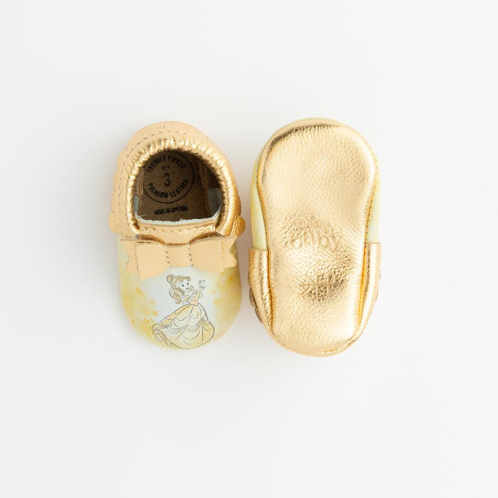 Watercolor Belle Bow Baby Shoe - Nature Baby Outfitter