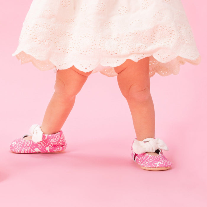 Barbie™ Paisley Knotted Bow Baby Shoe