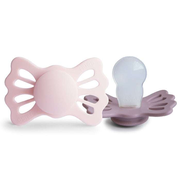 FRIGG Lucky Symmetrical Silicone Pacifier 2-Pack (6-18 Months) - Nature Baby Outfitter
