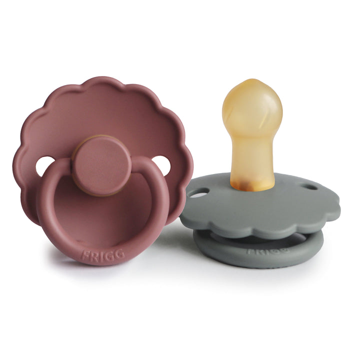 FRIGG Daisy Natural Rubber Pacifier 2-Pack - Nature Baby Outfitter