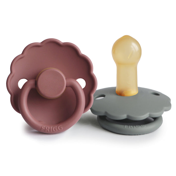 FRIGG Daisy Natural Rubber Pacifier 2-Pack - Nature Baby Outfitter