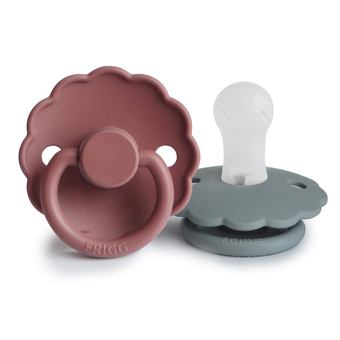 FRIGG Daisy Silicone Pacifier 2-Pack - Nature Baby Outfitter